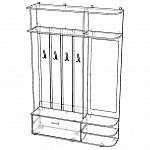 Схема сборки Прихожая Верона 2 BMS