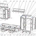 Чертеж Стенка Глянец 2 BMS