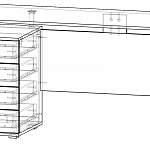Чертеж Стол Сокол КСТ BMS