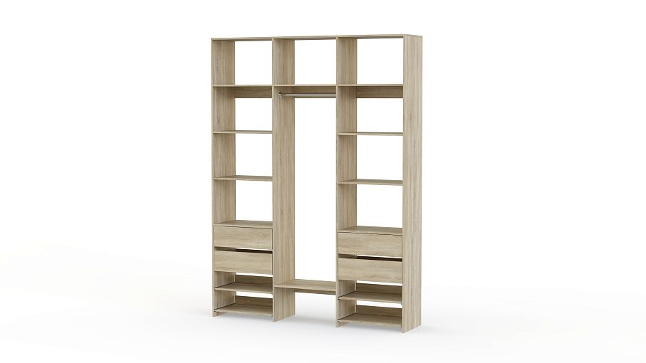 Стеллаж для одежды Мирта 94 BMS - Фото