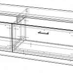 Чертеж ТВ-Тумба Омаха BMS