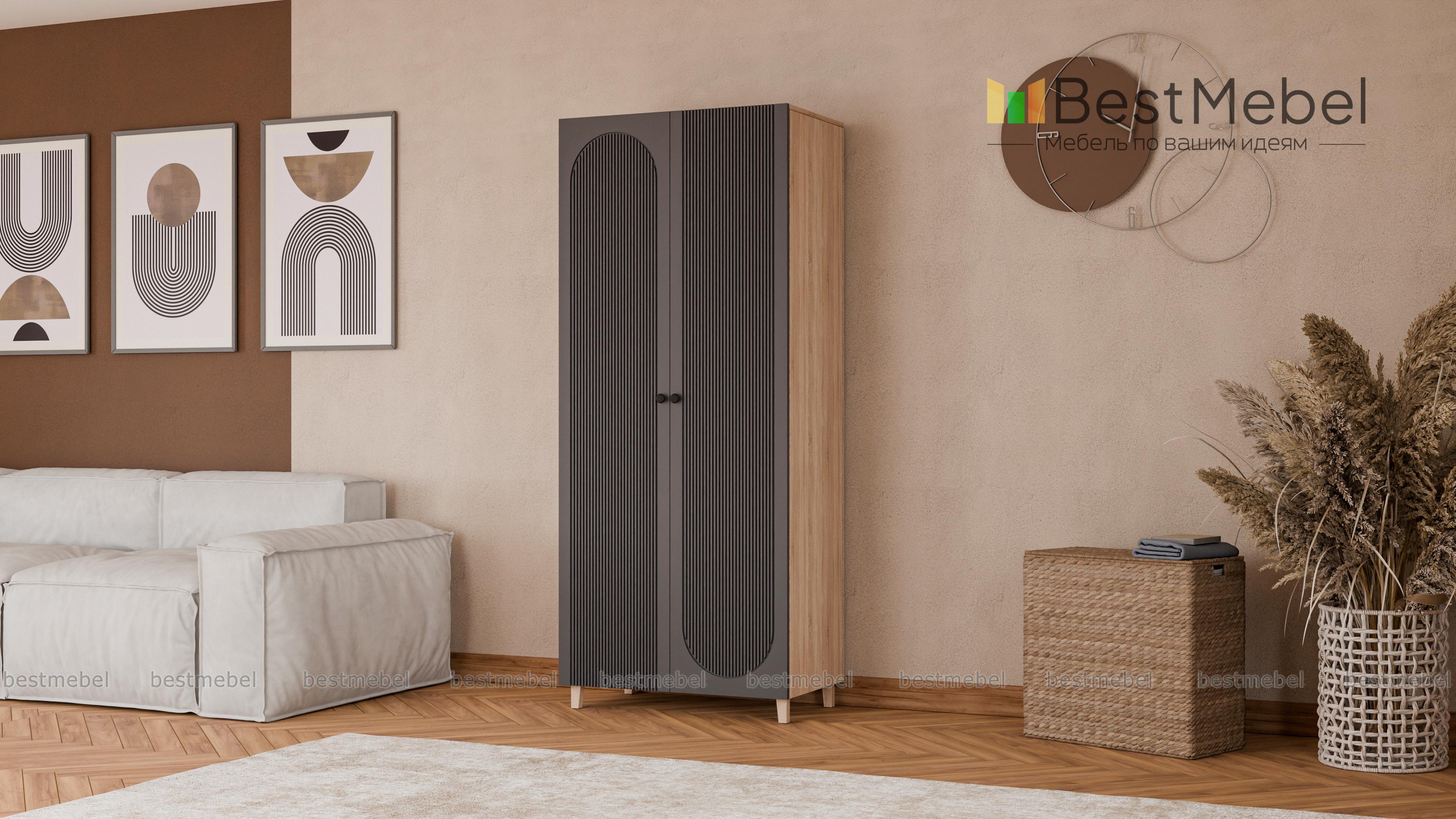 Шкаф распашной Рене 17 BMS - Фото