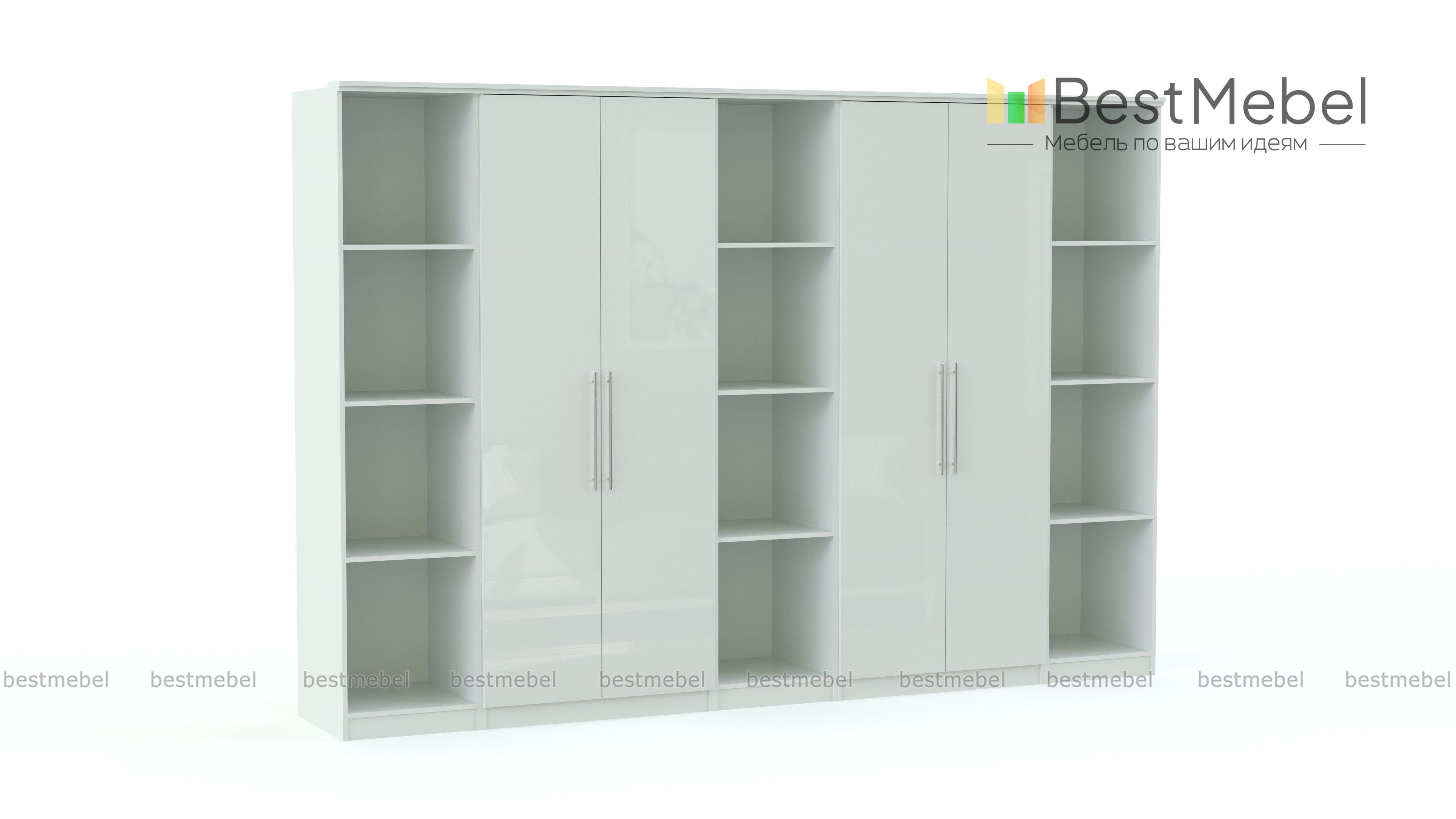 Распашной шкаф Columbus 08 BMS - Фото