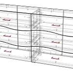 Чертеж Комод Помпей м17 BMS