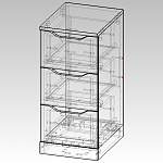 Схема сборки Тумба Нордли Nordli 5