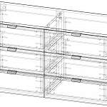 Чертеж Комод Европа 10 BMS