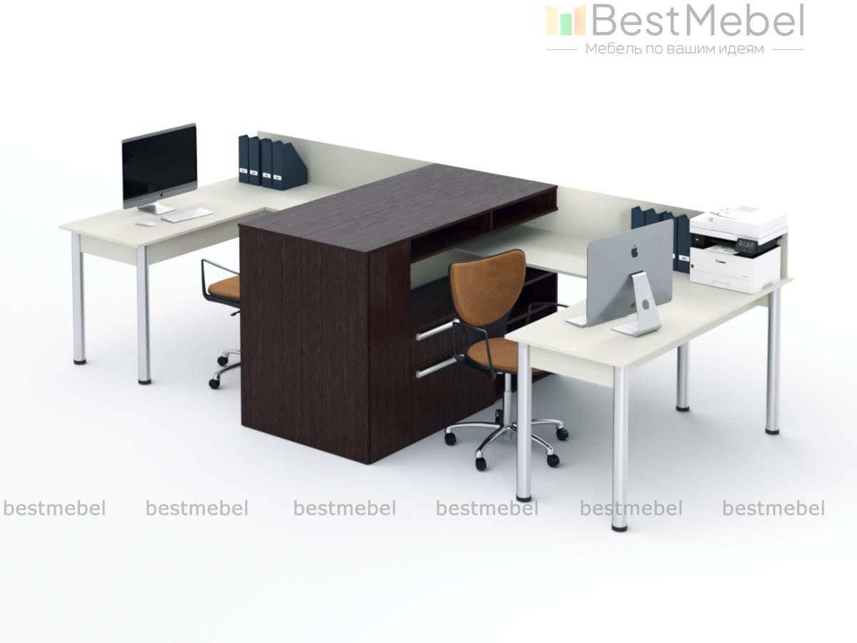 Бенч-система на 2 рабочих места Ирма 32 BMS - Фото