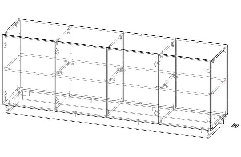 Комод Талли (2000х750х450)