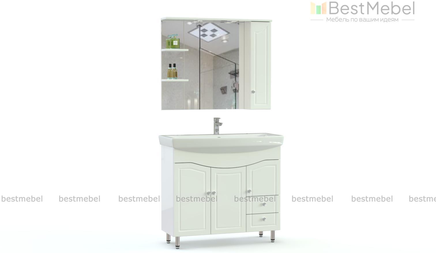 Комплект для ванной комнаты Фрезия 5 BMS - Фото
