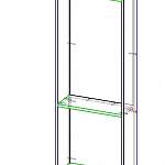 Чертеж Стеллаж Шайн 2 BMS