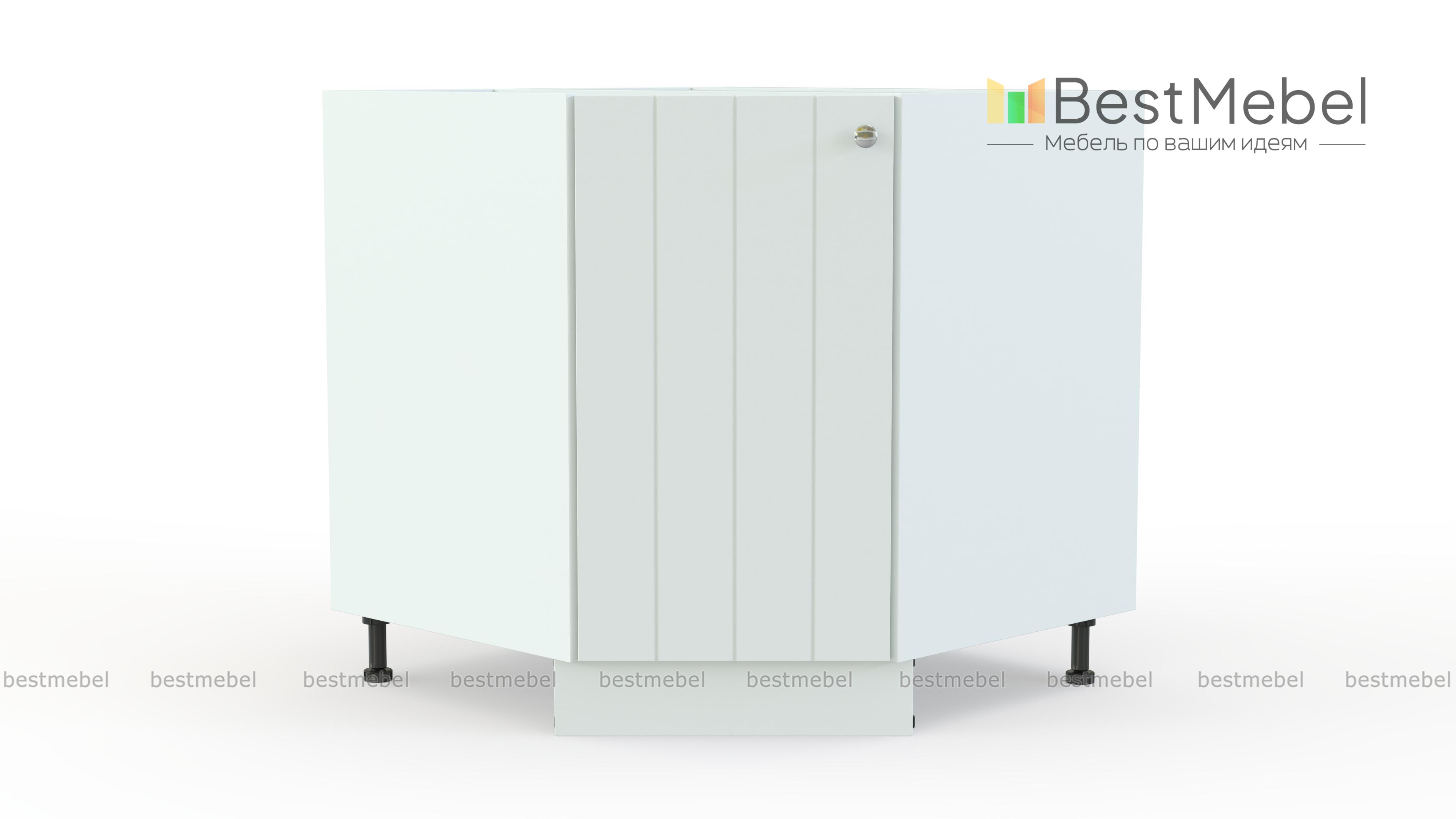 Шкаф нижний угловой (трапеция) Прованс BMS - Фото