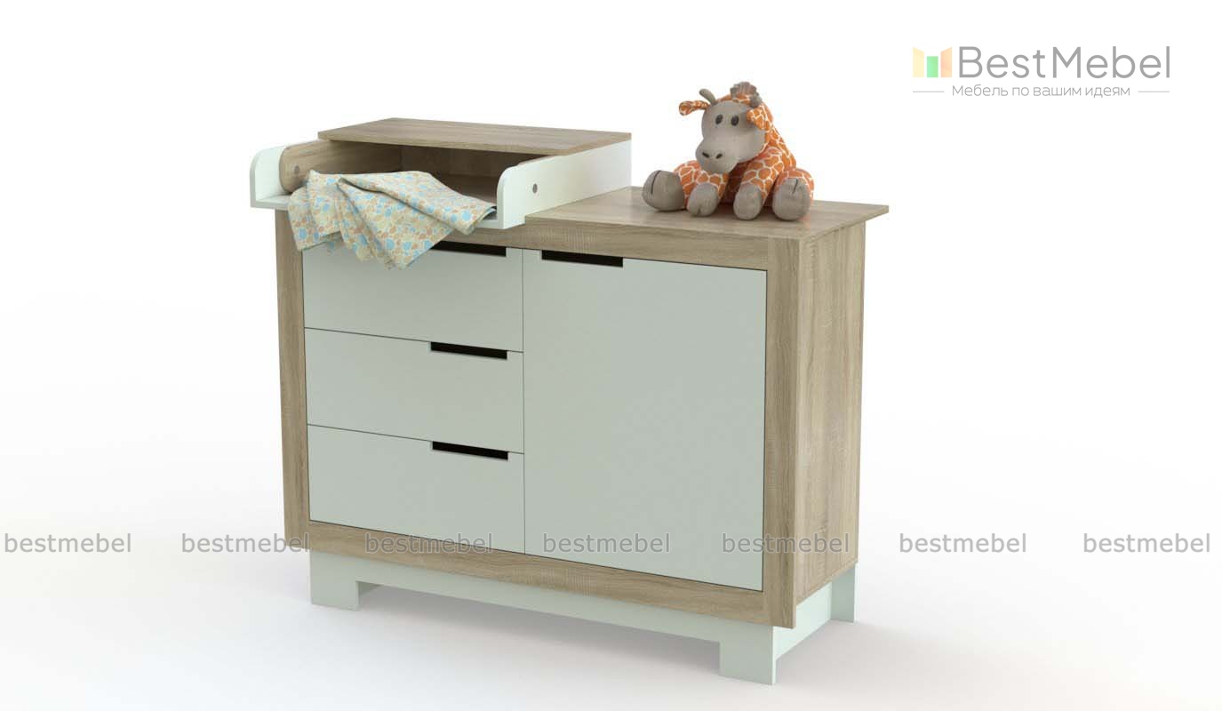 Пеленальный комод Ирис 12 BMS