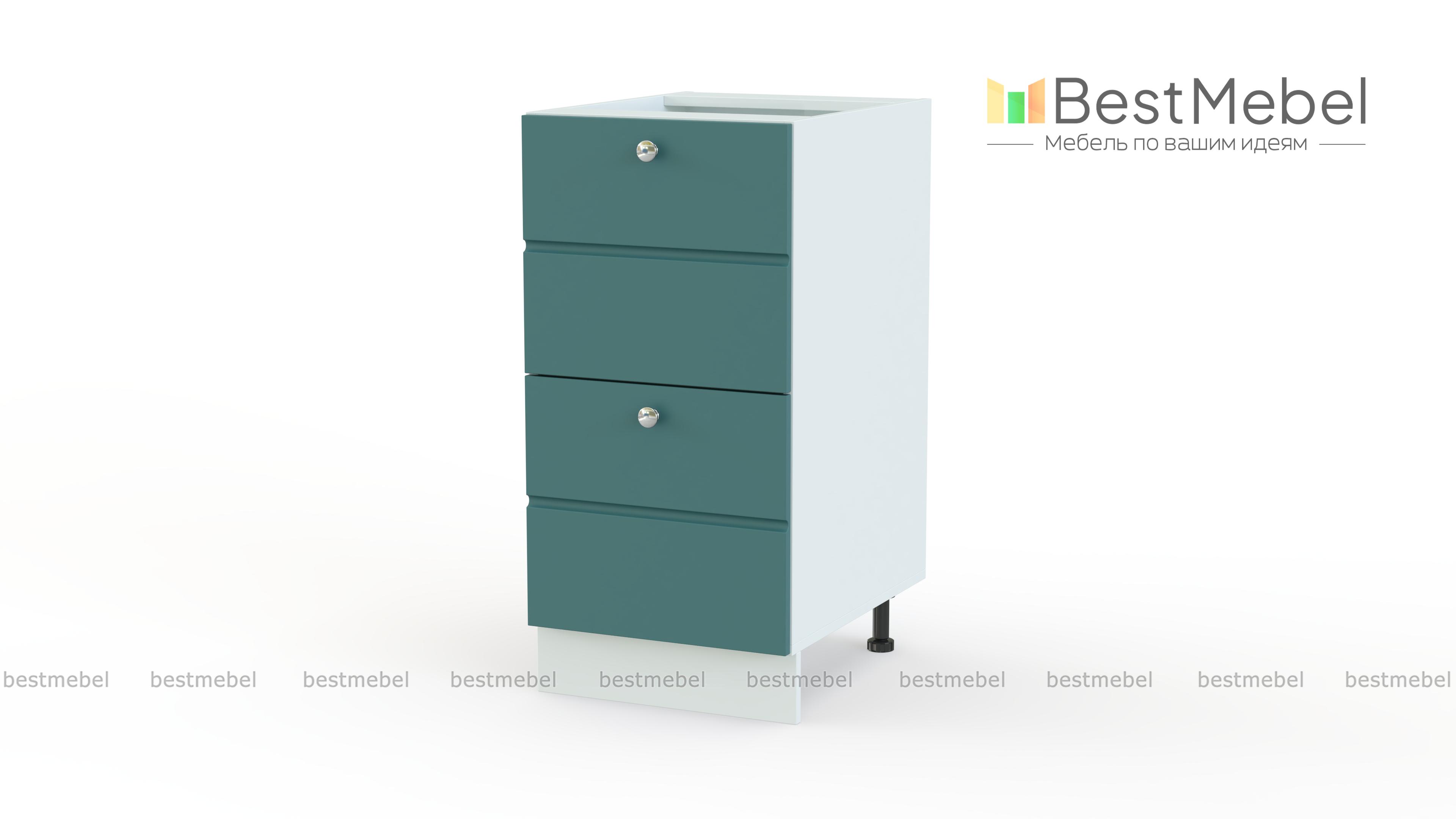 Тумба напольная Квадро 2БЯ BMS - Фото