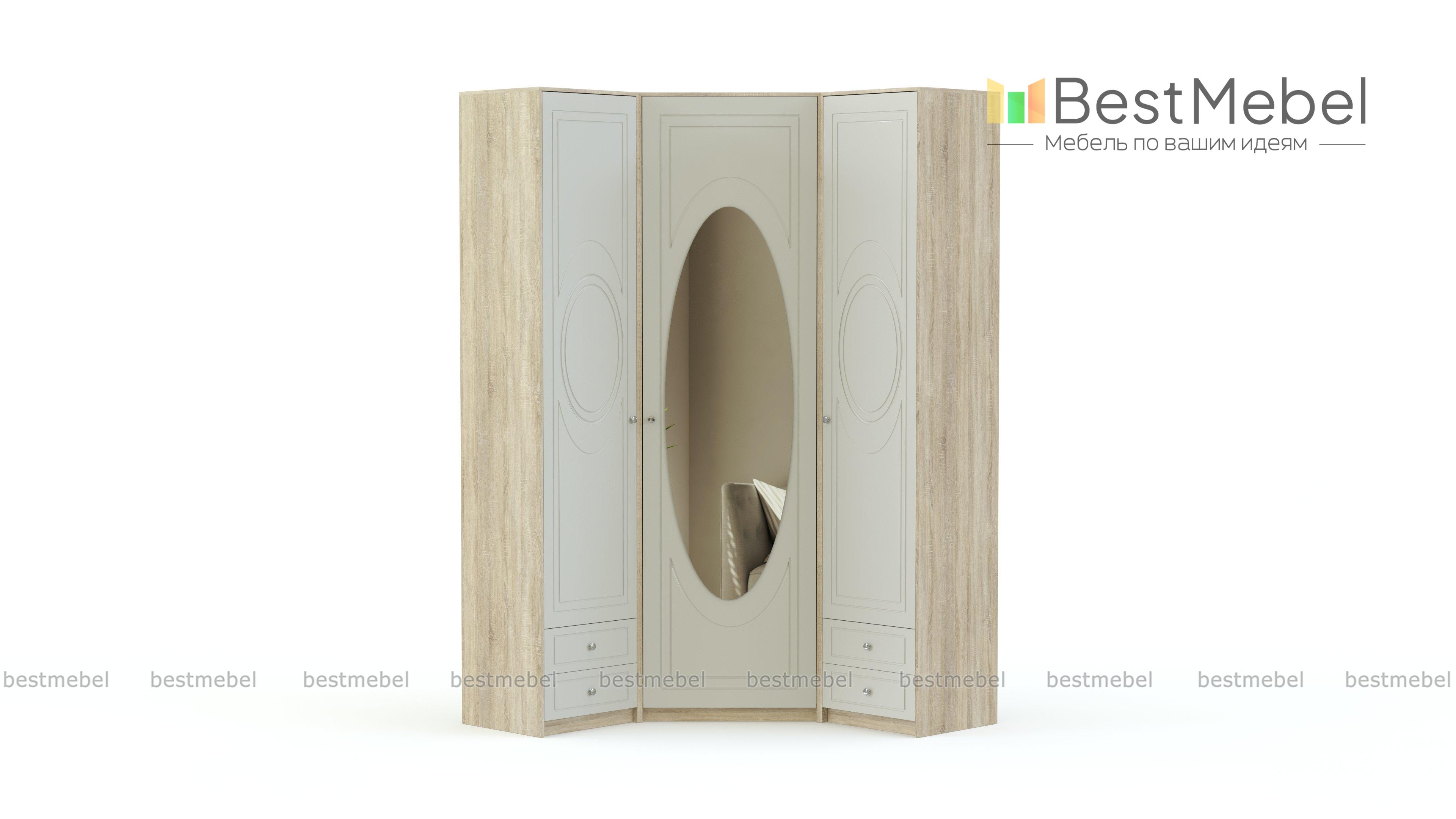 Шкаф угловой Василиса BMS - Фото