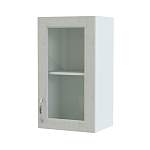 Шкаф навесной со стеклом Снежная королева BMS - Фото 4