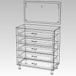 Схема сборки Комод Камелия 2 BMS