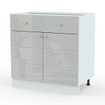 Тумба напольная Квадро 1 ящик BMS - Фото 6