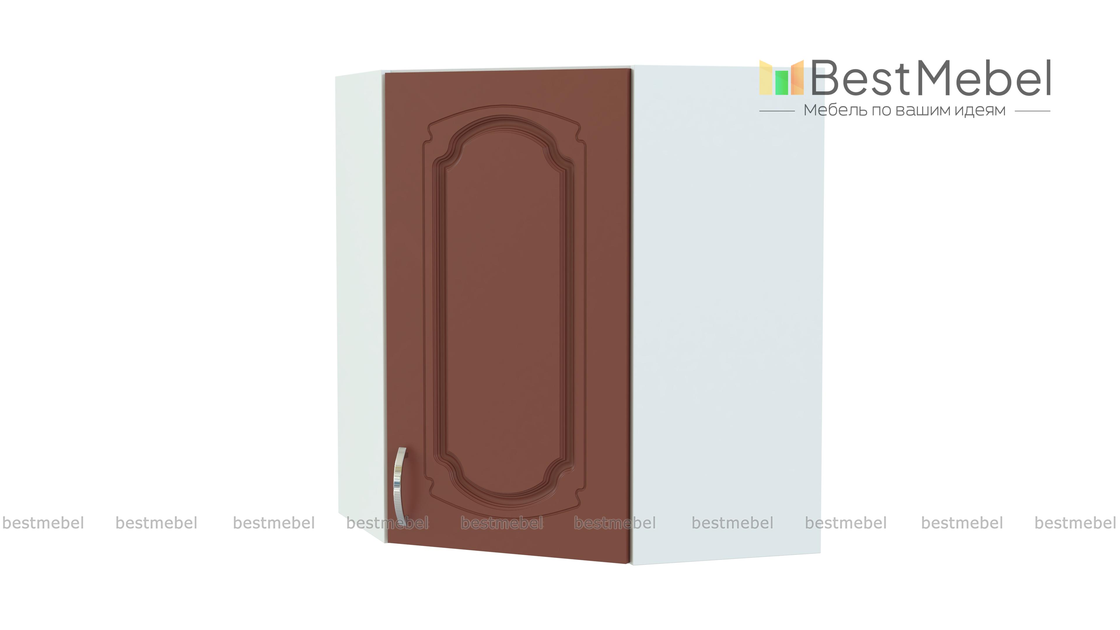 Шкаф верхний угловой Настя BMS - Фото