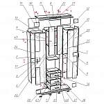 шкаф-купе маэстро 1700х2200х610 схема сборки. шкаф маэстро бтс схема сборки. шкаф маэстро схема сборки. шкаф-купе ривьера 2м схема сборки. шкаф угловой меркурий 1 распашной схема сборки.