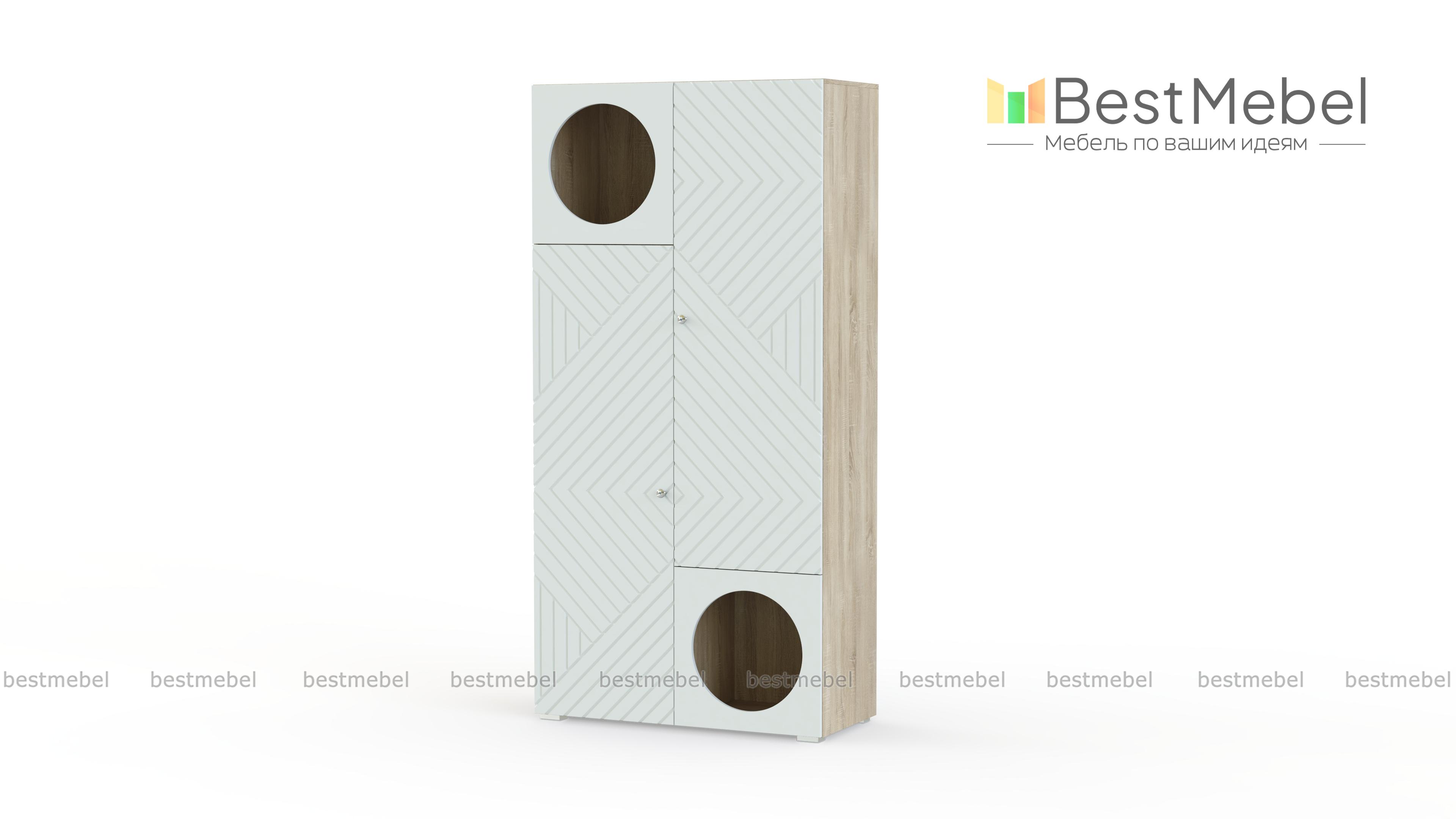 Шкаф распашной Авелин 20 BMS - Фото