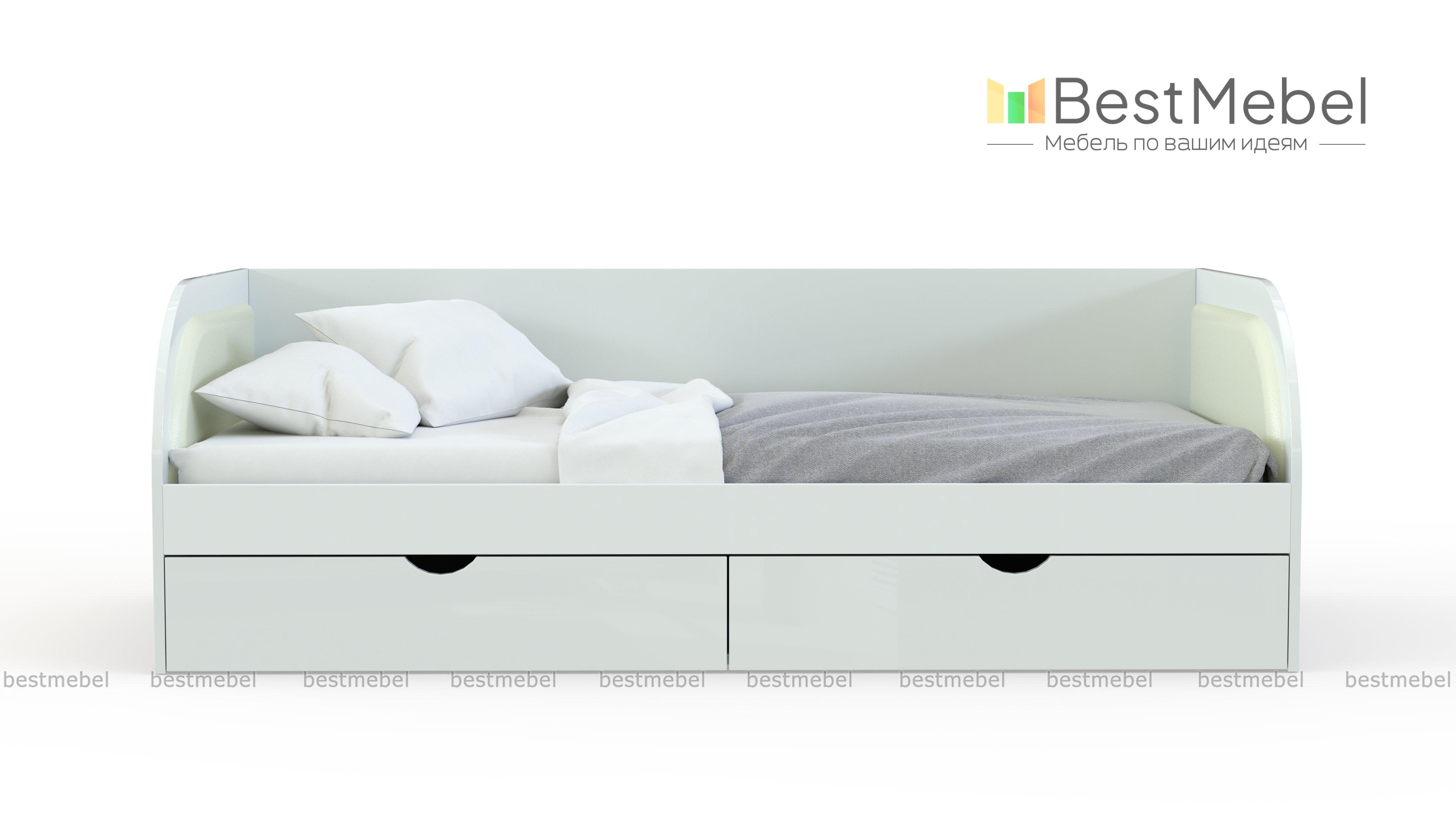 Кровать Мари Блеск 17 BMS - Фото