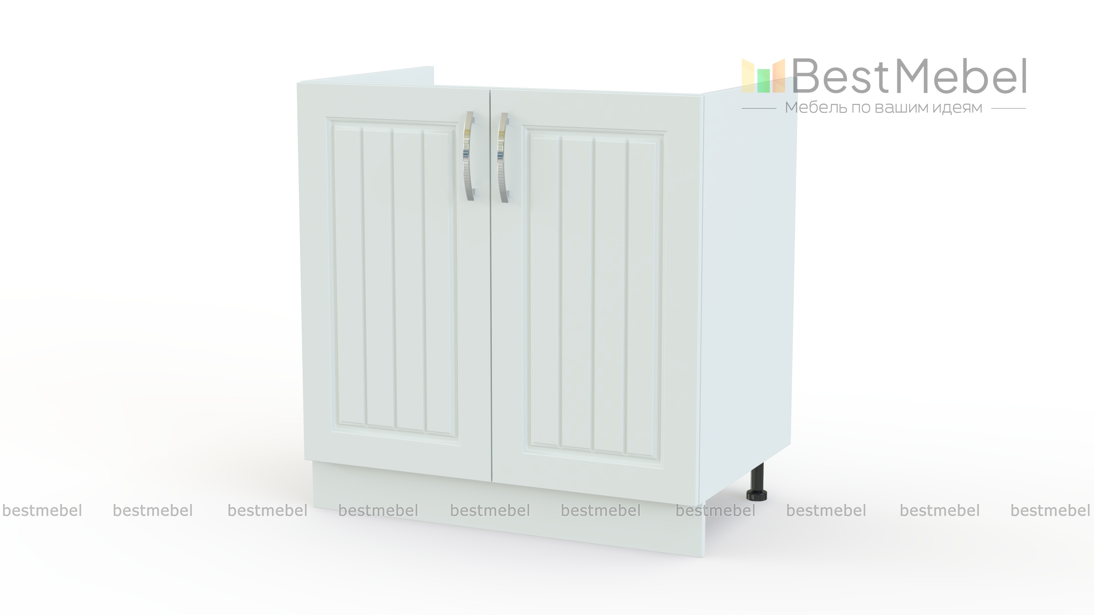 Шкаф напольный под мойку Снежная королева BMS