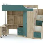 Детская кровать чердак Мерабель 1 BMS - Фото 7