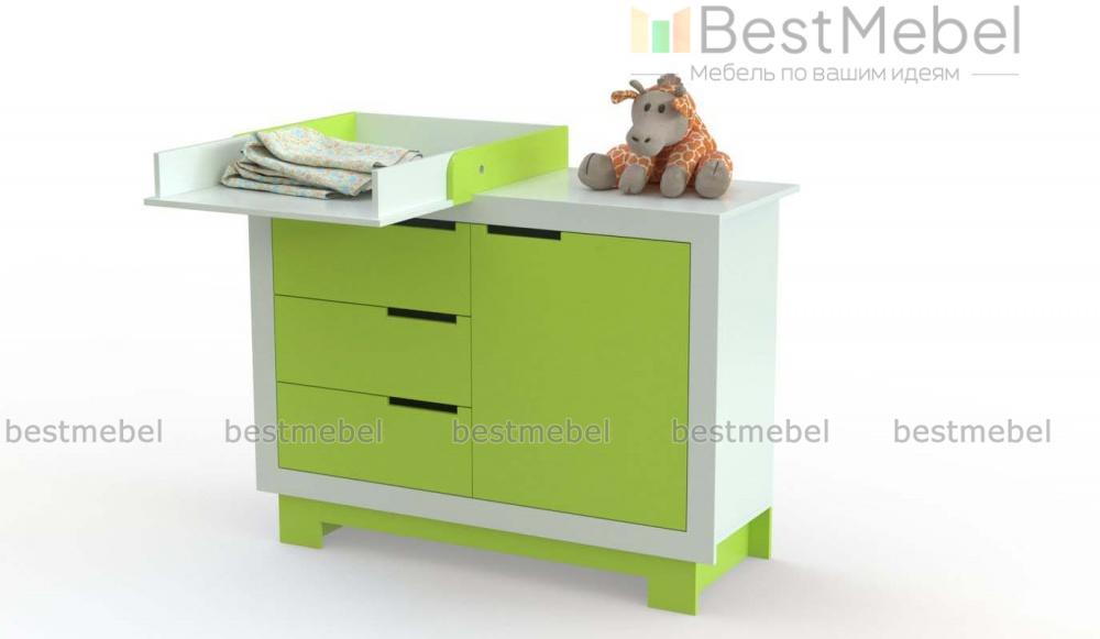 Пеленальный комод Ирис 12 BMS - Фото