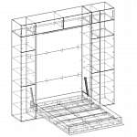 Схема сборки Шкаф-кровать трансформер Рубин 02 BMS