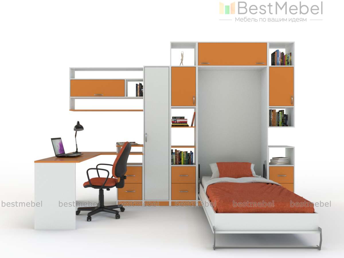 Шкаф-кровать трансформер Форма 129 BMS - Фото