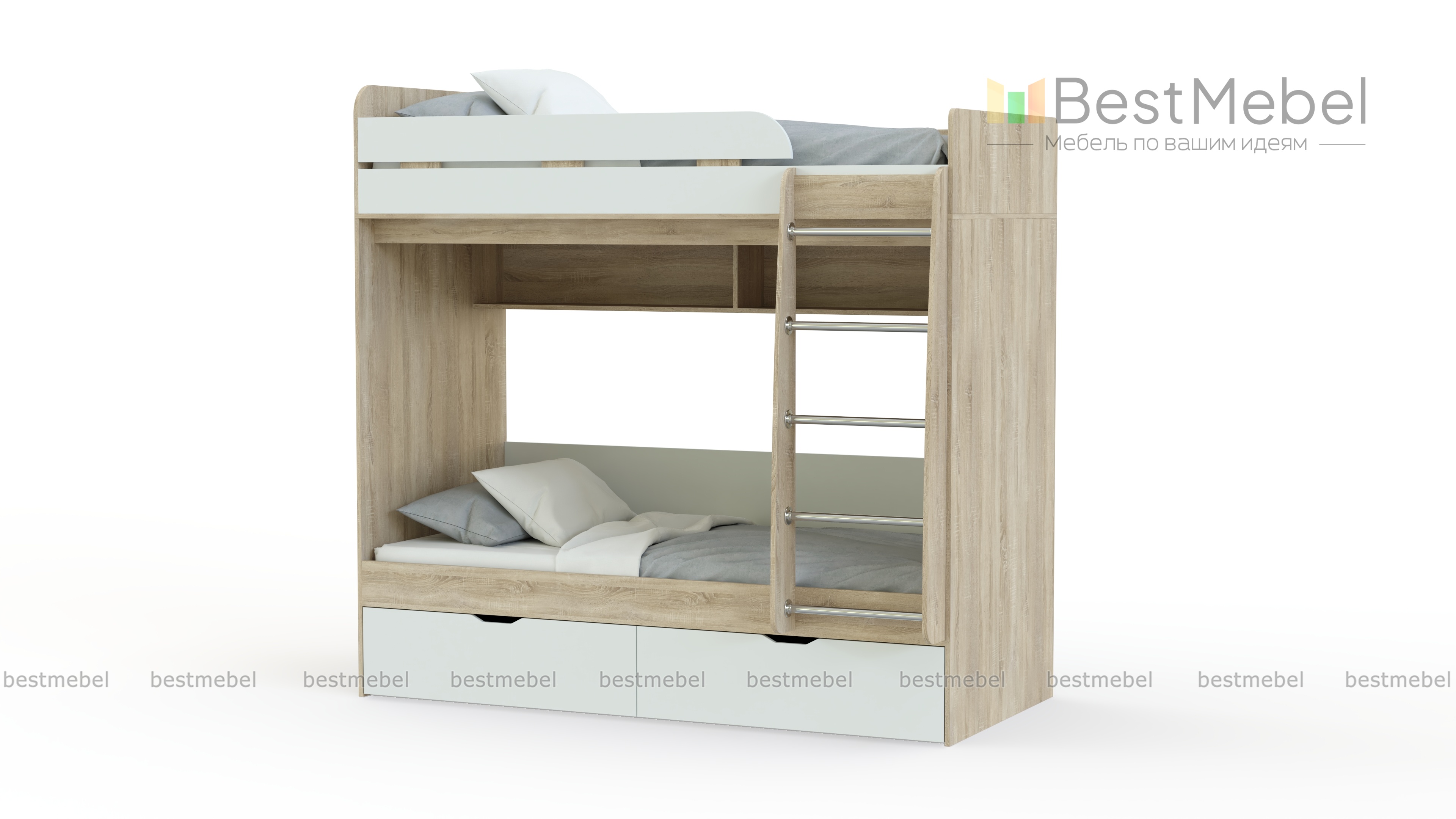 Двухъярусная кровать Белла 5 BMS