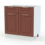 Шкаф нижний с 2-мя дверцами и 2-мя ящиками Европа BMS - Фото 5